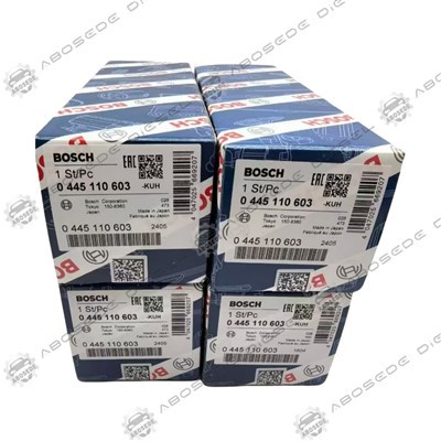 Injektor 0445110603 Boschi diiselmootorite jaoks - kergveokid ja seadmed ühilduvad